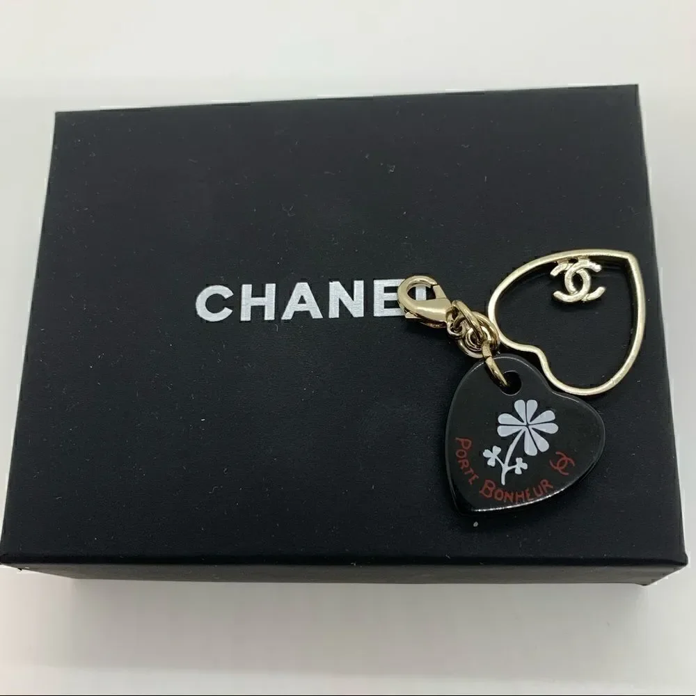Vintage Chanel bag charm